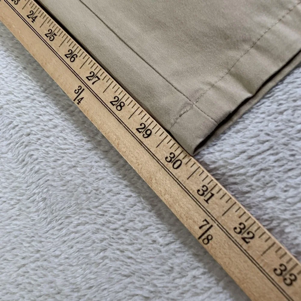 Life Khaki Pants Mens 36x30 Beige Chino Straight Canvas Casual Workwear Business